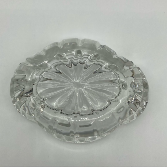 Crystal oval ashtray - Picture 6 of 7